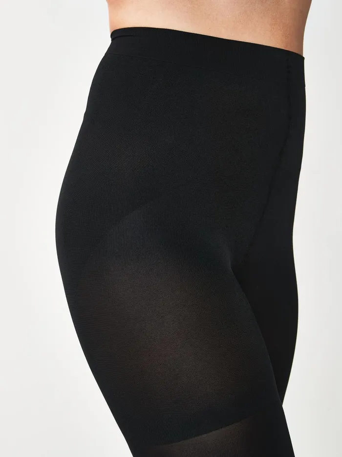 Joules Socks and Tights Women Next Black 100 Denier Bum Tum And Thigh Shaping Tights