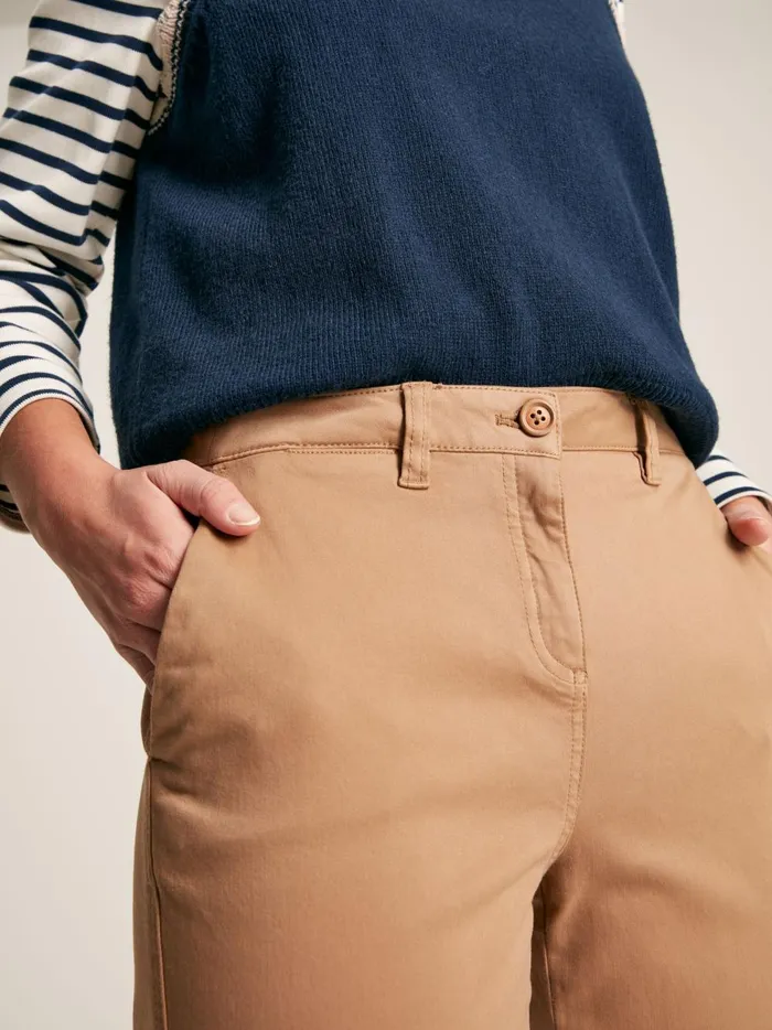 Joules Trousers and Leggings Women Stone Chino Trousers