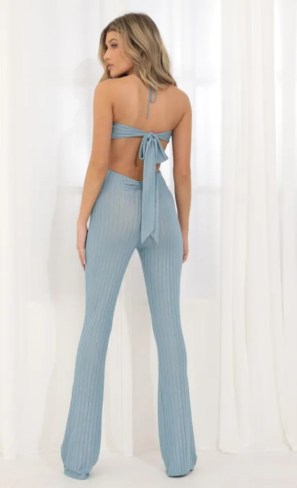 Jumpsuit Blue Women LUCY IN THE SKY Jumpsuits Jumpsuit Blue Women LUCY IN THE SKY Jumpsuits
