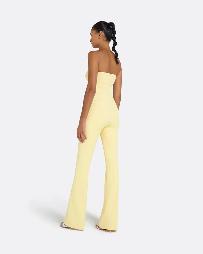 Jumpsuits Safiyaa Women Myrine Pale Primrose Jumpsuit Pale Primrose
