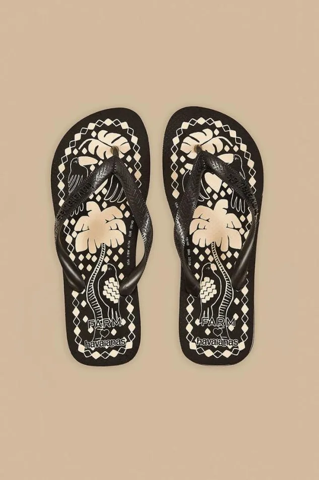 Jungle Scarf Havaianas Sandals Women FARM Rio Sandals Jungle Scarf Havaianas Sandals Women FARM Rio Sandals
