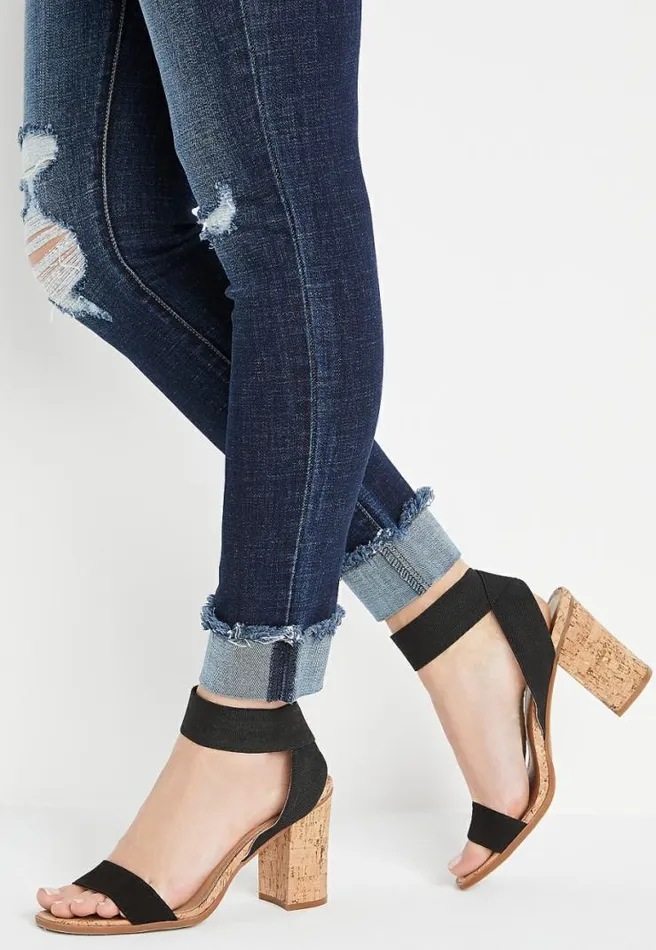 Kancan Skinny High Rise Cuffed Ankle Jean Women Maurices Jeans
