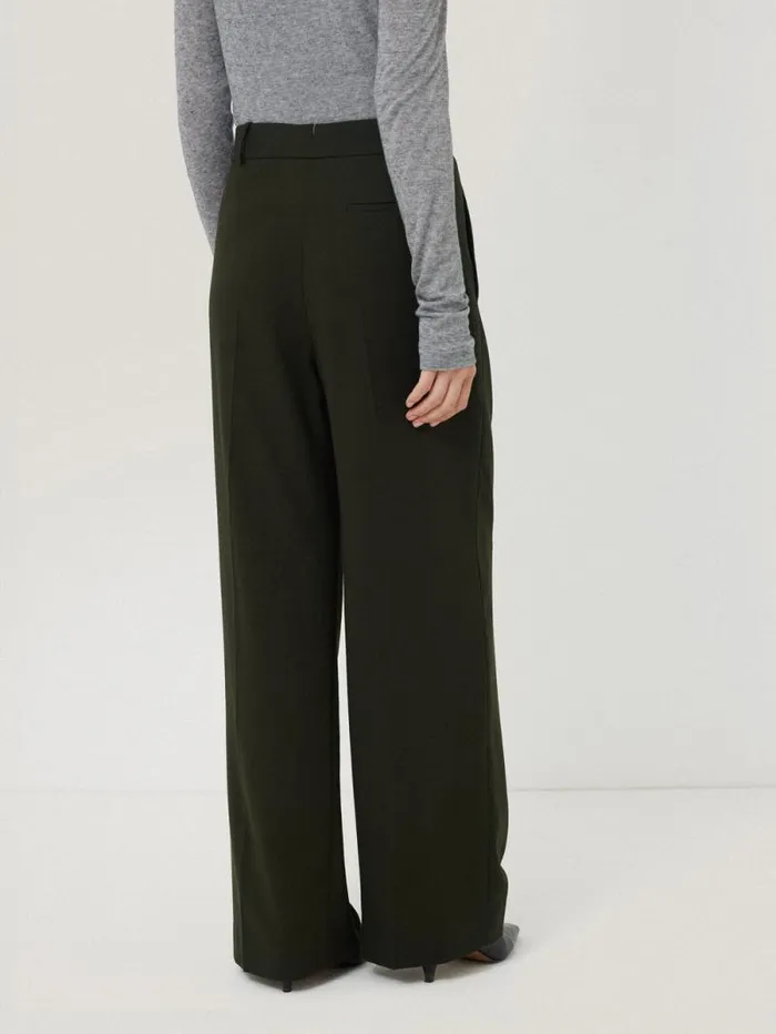 Kemp Fluid Twill Trouser Green Women Jigsaw Trousers
