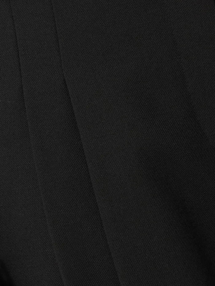 Kemp Wide Leg Japanese Wool Trouser Black Women Jigsaw Suits and Tailoring