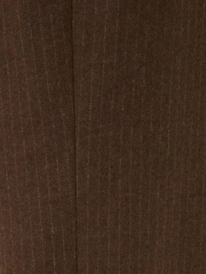 Kemp Wool Pinstripe Trouser Brown Women Jigsaw Trousers