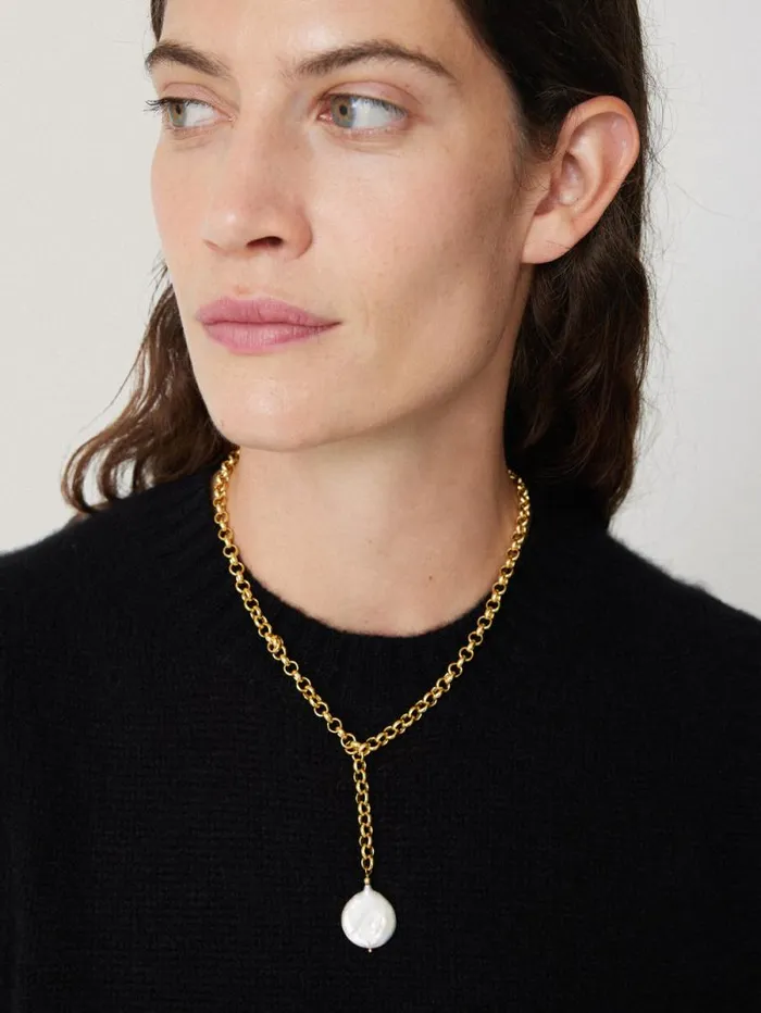 Keshi Pearl Necklace Pearl Women Jigsaw Jewellery