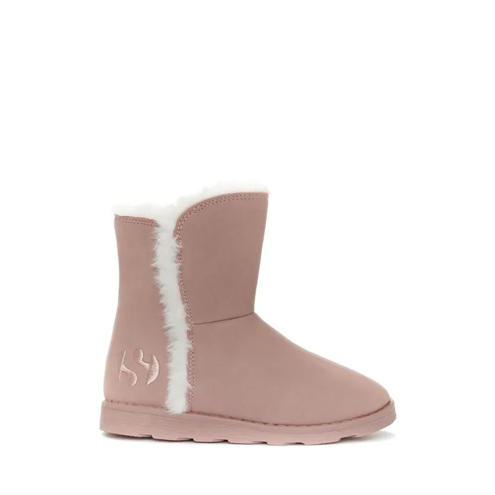 Kids Boots Girl 4033 KIDS SYNTHETIC MATERIAL Boot PINK ALMOND Superga Children