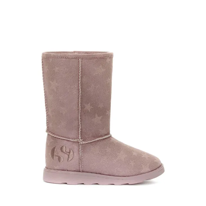 Kids Boots Girl 4035 KIDS SHADED STARS Boot TOTAL PINK BLUSH Superga Children