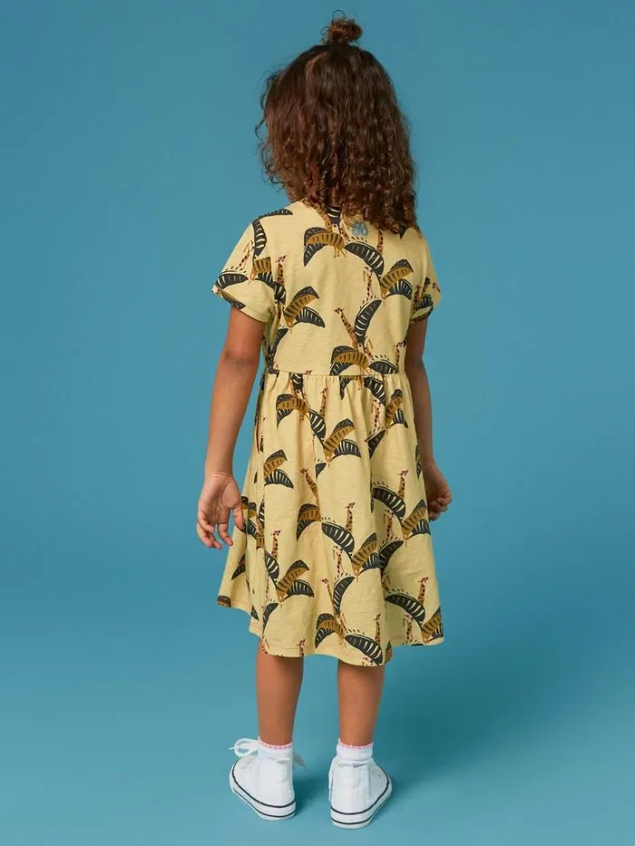 Kids DRESSES and SKIRTS White Stuff Casey Printed SS Dress Yellow Multi Kids DRESSES and SKIRTS White Stuff Casey Printed SS Dress Yellow Multi