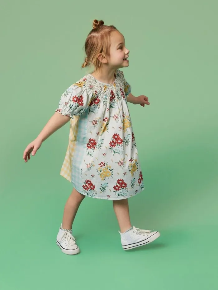 Kids DRESSES and SKIRTS White Stuff Jasmine Dress Ivory Multi