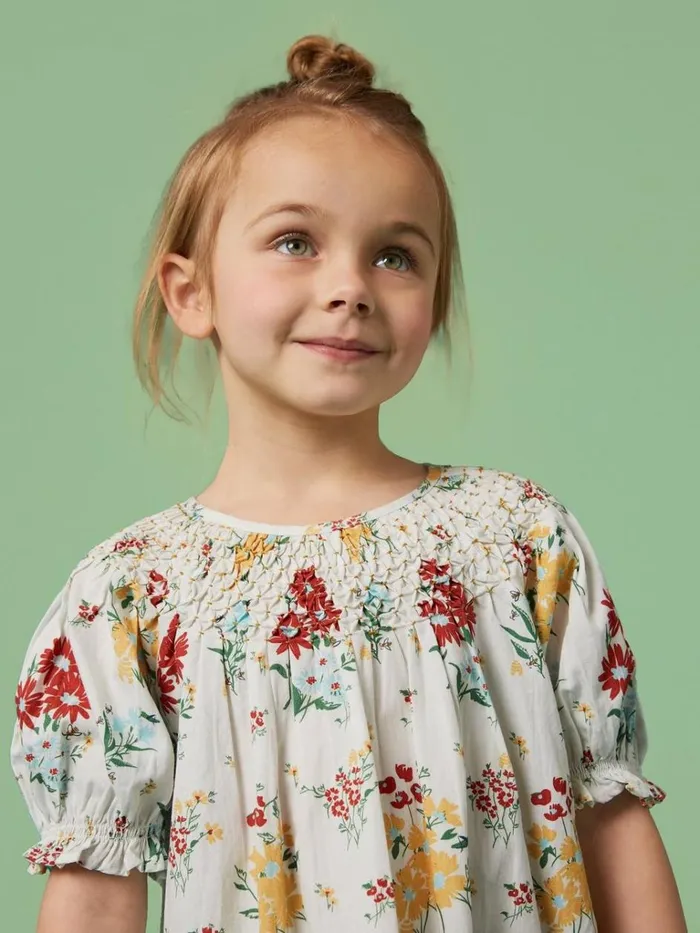 Kids DRESSES and SKIRTS White Stuff Jasmine Dress Ivory Multi Kids DRESSES and SKIRTS White Stuff Jasmine Dress Ivory Multi