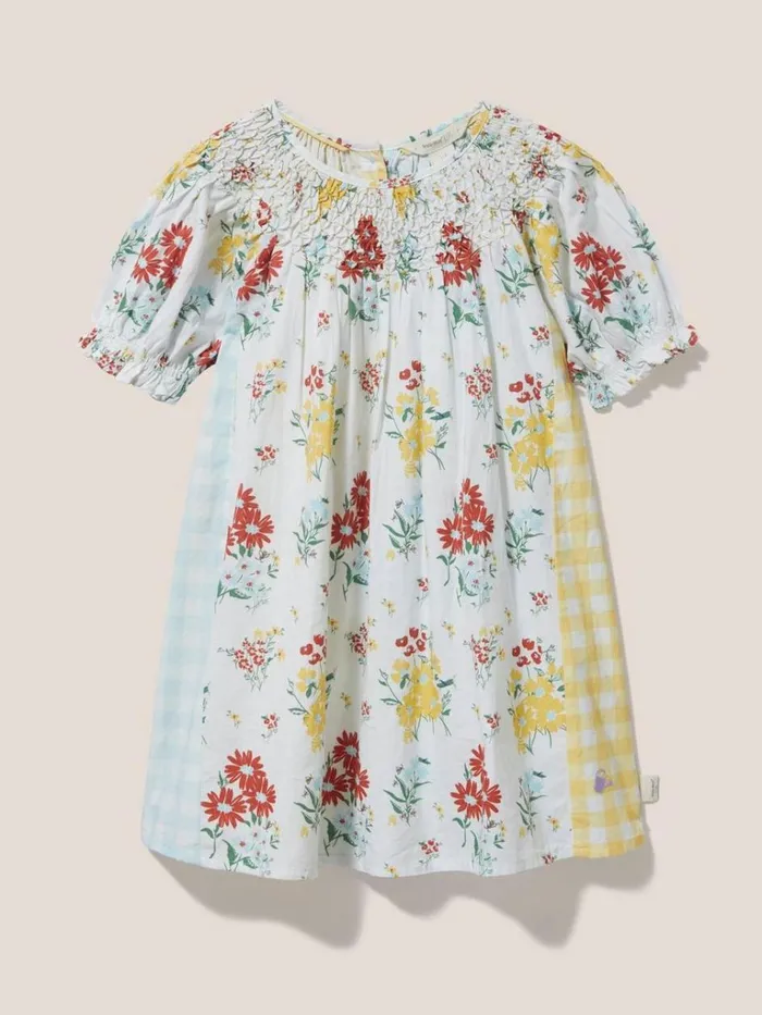 Kids DRESSES and SKIRTS White Stuff Jasmine Dress Ivory Multi Kids DRESSES and SKIRTS White Stuff Jasmine Dress Ivory Multi