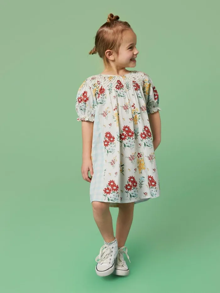 Kids DRESSES and SKIRTS White Stuff Jasmine Dress Ivory Multi Kids DRESSES and SKIRTS White Stuff Jasmine Dress Ivory Multi
