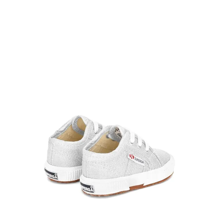 Kids Girl 2750LAMEB Sneaker GREY SILVER Superga Baby Steps