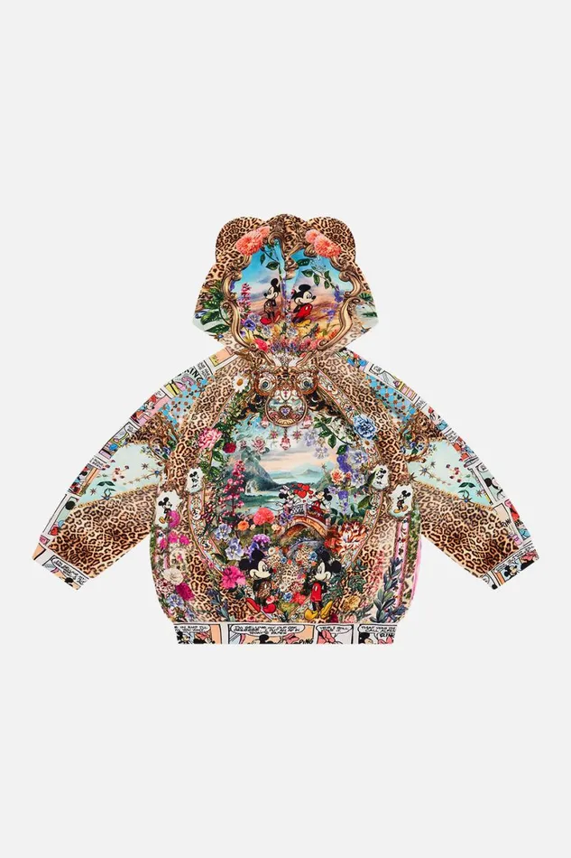 KIDS HOODIE WITH MINNIE MOUSE EARS 410 MICKEY TAKES A TRIP Mickey Takes A Trip Kids Camilla Disney