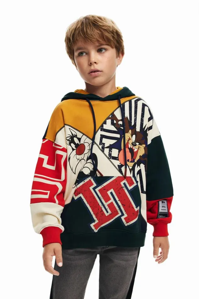 Kids Jumpers And Sweatshirts Desigual Looney Tunes Hoodie
