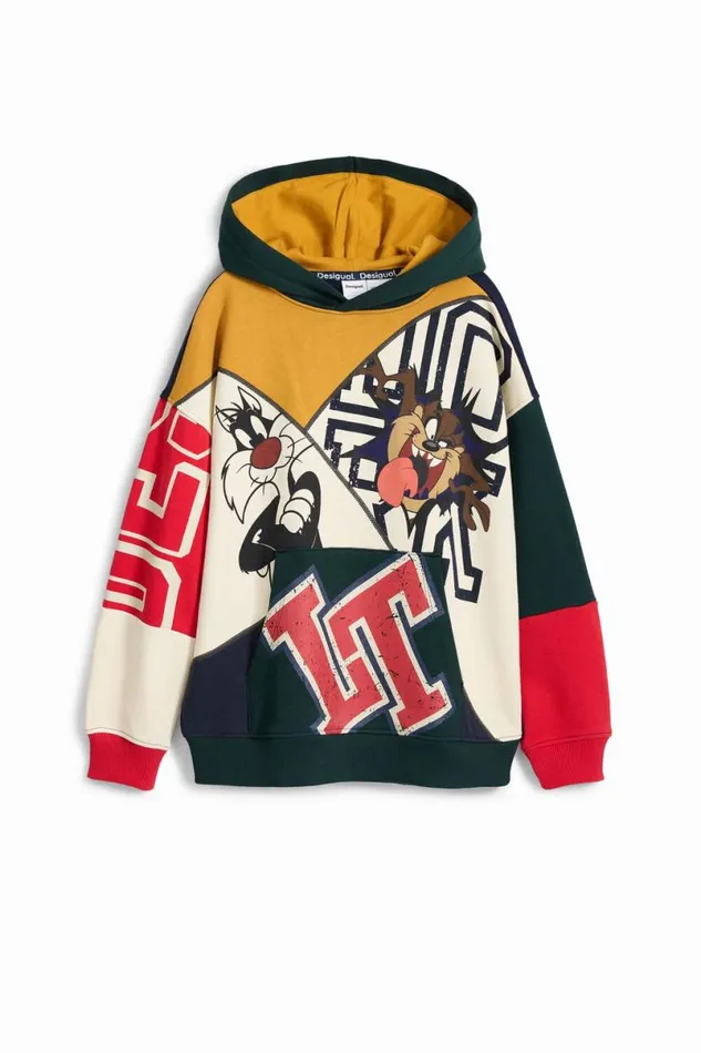 Kids Jumpers And Sweatshirts Desigual Looney Tunes Hoodie