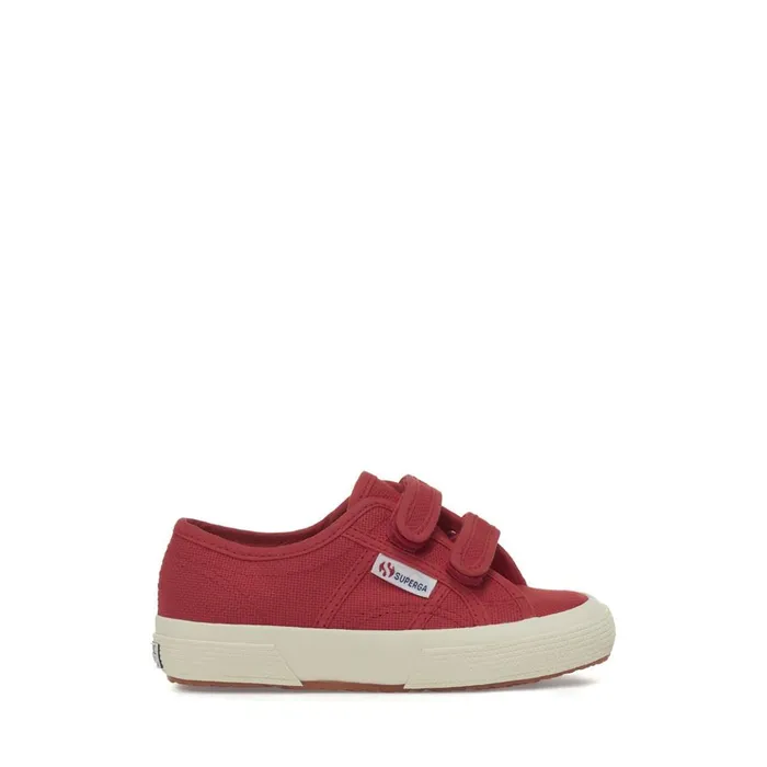 Kids Kid Unisex 2750COTJSTRAP CLASSIC Sneaker RED Superga Low Cut