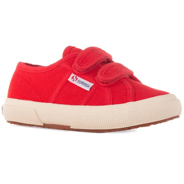 Kids Kid Unisex 2750COTJSTRAP CLASSIC Sneaker RED Superga Low Cut