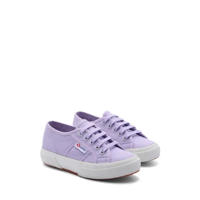 Kids Kid Unisex 2750JCOT CLASSIC Sneaker VIOLET LILLAF AVORIO Superga Low Cut