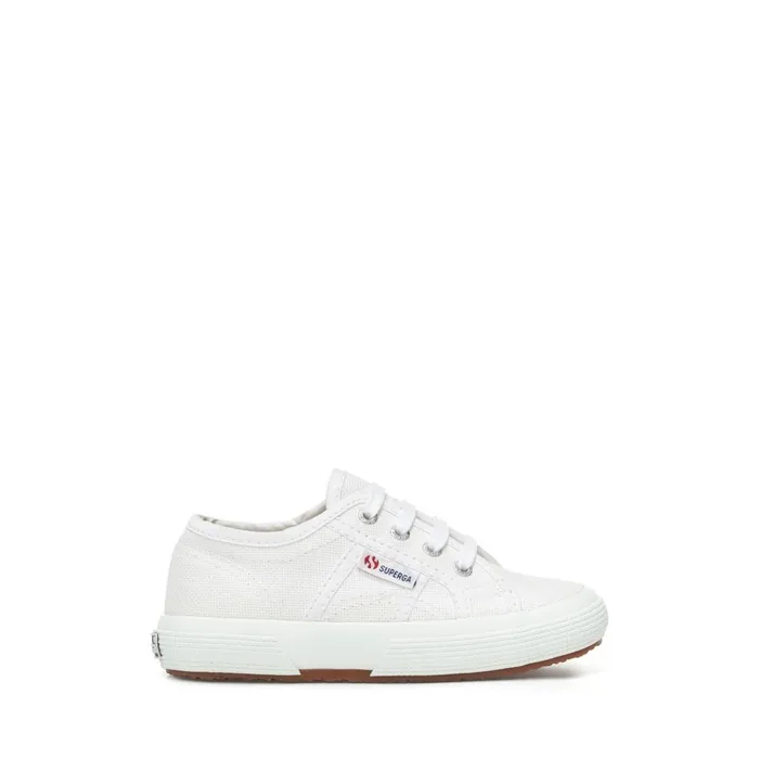 Kids Kid Unisex 2750JCOT CLASSIC Sneaker WHITE Superga Low Cut