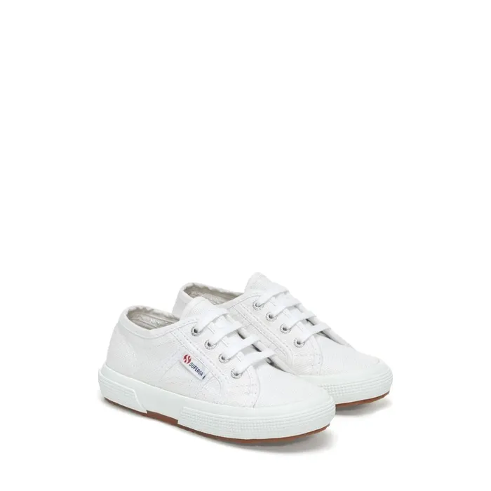 Kids Kid Unisex 2750JCOT CLASSIC Sneaker WHITE Superga Low Cut