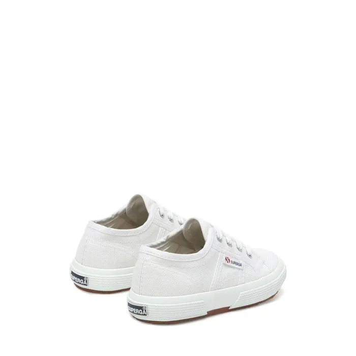 Kids Kid Unisex 2750JCOT CLASSIC Sneaker WHITE Superga Low Cut