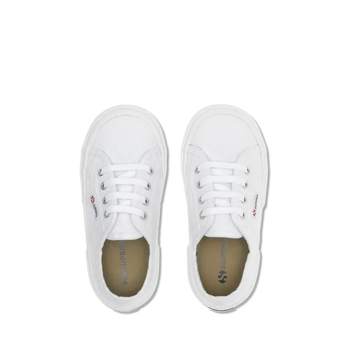 Kids Kid Unisex 2750JCOT CLASSIC Sneaker WHITE Superga Low Cut