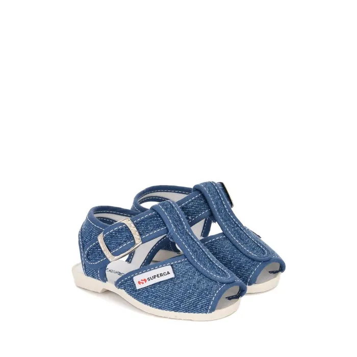 Kids Sandals Kid Unisex 1200COTJ Sandal JEANS Superga Sandals