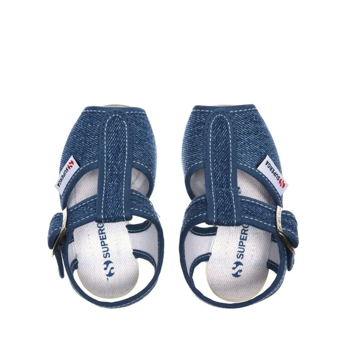 Kids Sandals Kid Unisex 1200COTJ Sandal JEANS Superga Sandals