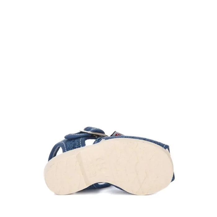 Kids Sandals Kid Unisex 1200COTJ Sandal JEANS Superga Sandals