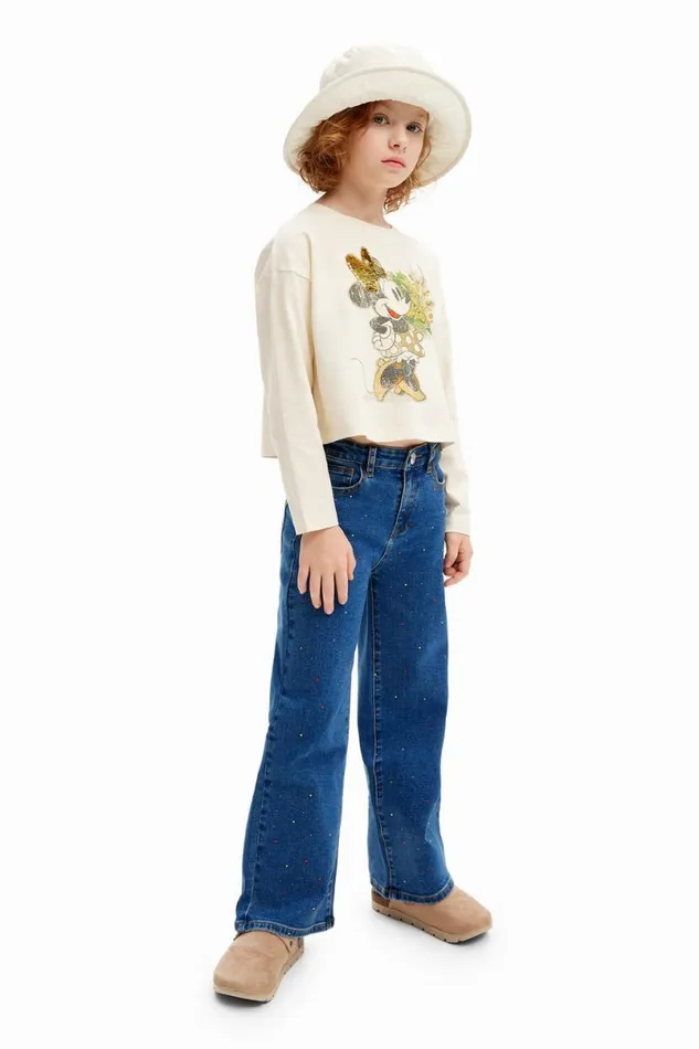 Kids Tshirts And Shirts Desigual Minnie Mouse Floral Tshirt