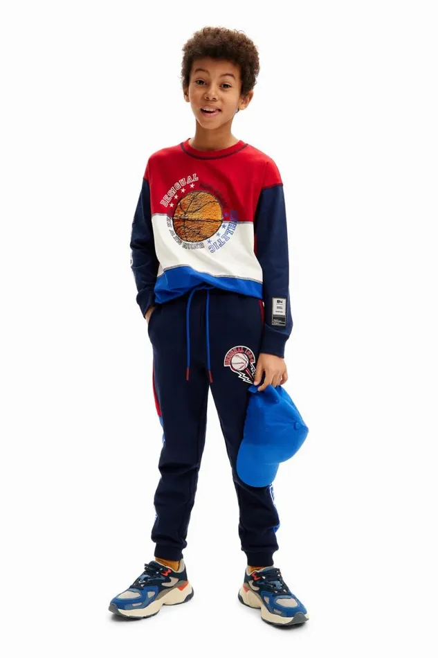 Kids Tshirts And Shirts Desigual Tricolor Basketball Tshirt