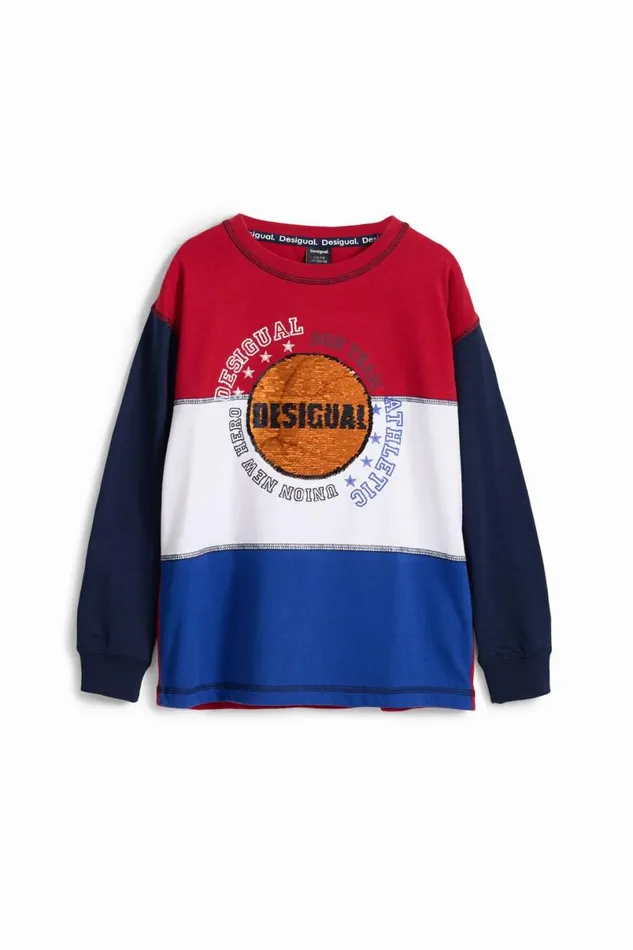 Kids Tshirts And Shirts Desigual Tricolor Basketball Tshirt