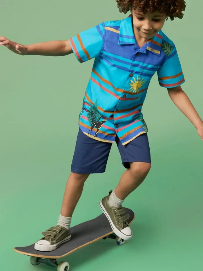 Kids TROUSERS and SHORTS White Stuff Cole Chino Short Dark Navy