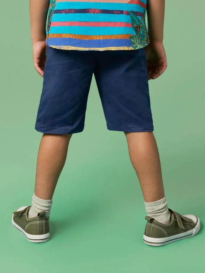 Kids TROUSERS and SHORTS White Stuff Cole Chino Short Dark Navy