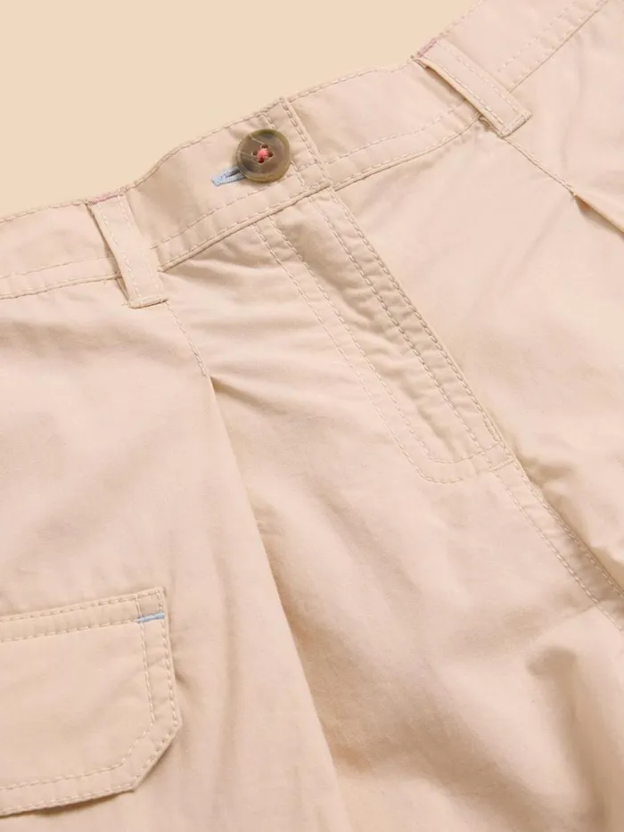 Kids TROUSERS and SHORTS White Stuff Colette Cargo Short Light Natural