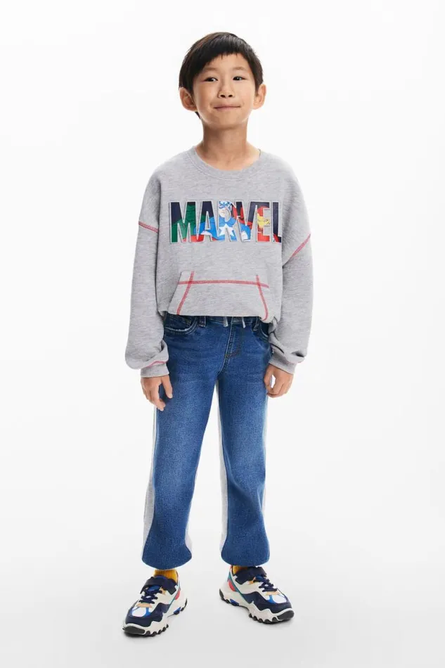 Kids Trousers And Jeans Desigual Combined Jogger Pants