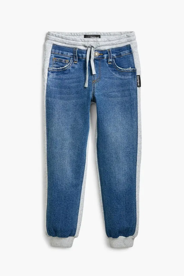 Kids Trousers And Jeans Desigual Combined Jogger Pants