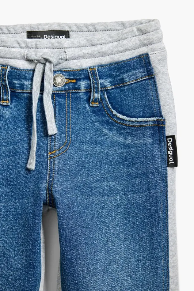Kids Trousers And Jeans Desigual Combined Jogger Pants