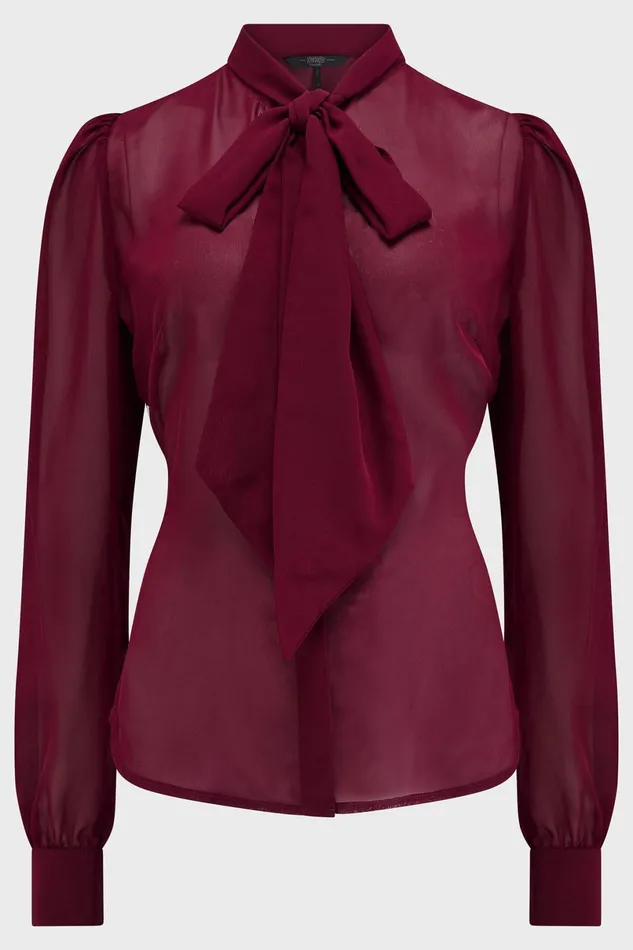 Killstar Basics Women Crimson Oracle Blouse