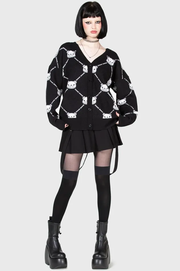 Killstar Cardigans Women Bone To Pick Cardigan