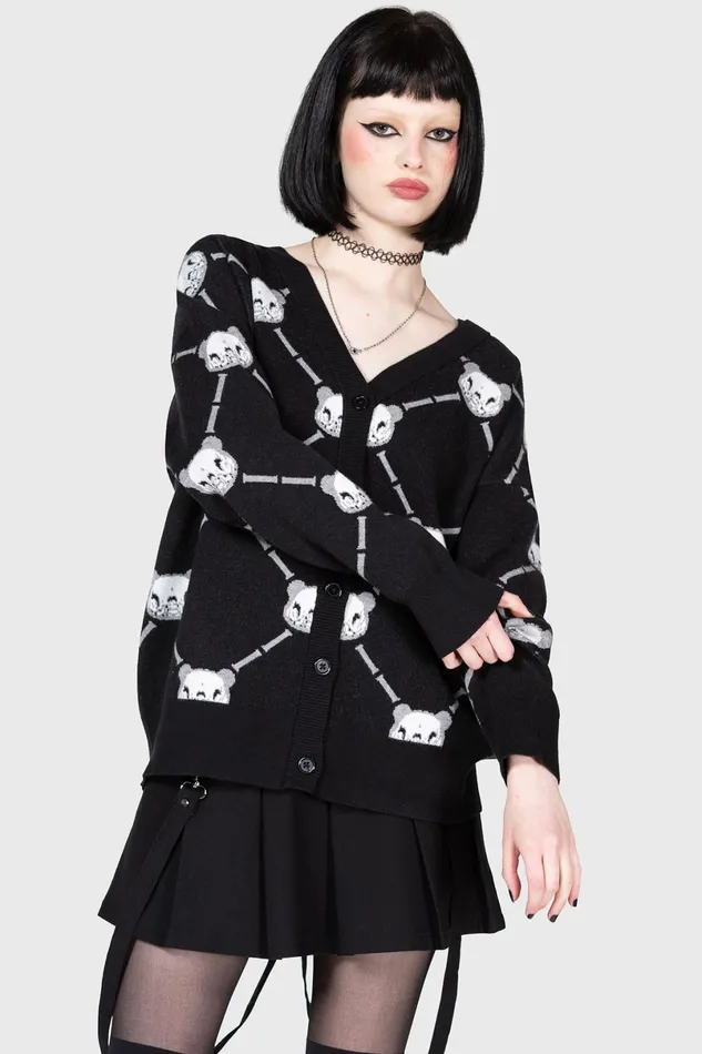 Killstar Cardigans Women Bone To Pick Cardigan