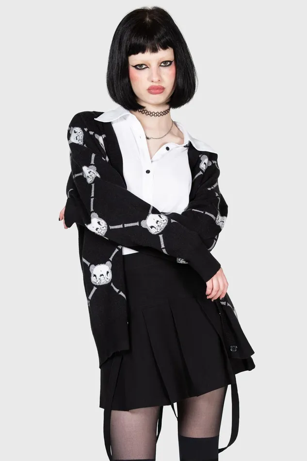 Killstar Cardigans Women Bone To Pick Cardigan