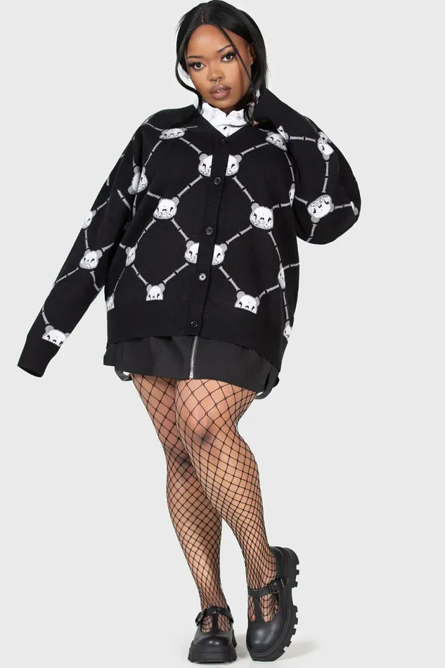 Killstar Cardigans Women Bone To Pick Cardigan