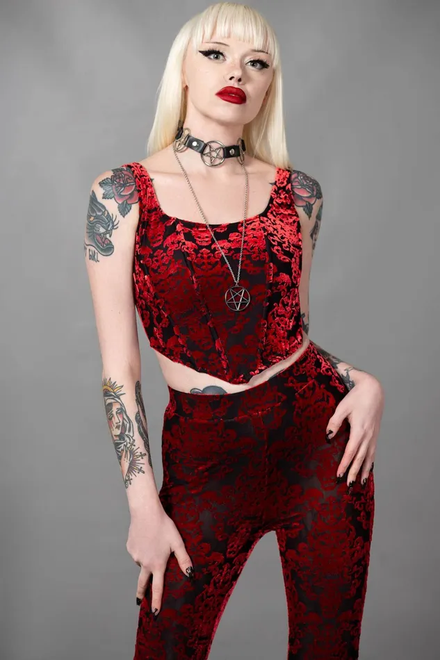 Killstar Corsets Women Snarl Corset Top