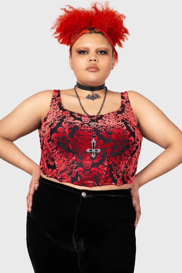 Killstar Corsets Women Snarl Corset Top