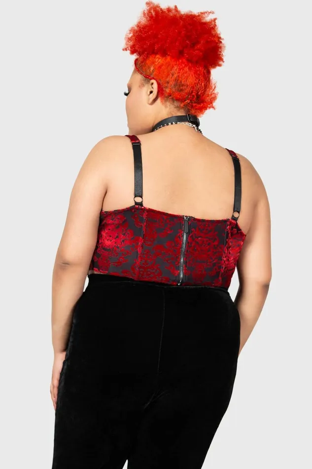 Killstar Corsets Women Snarl Corset Top