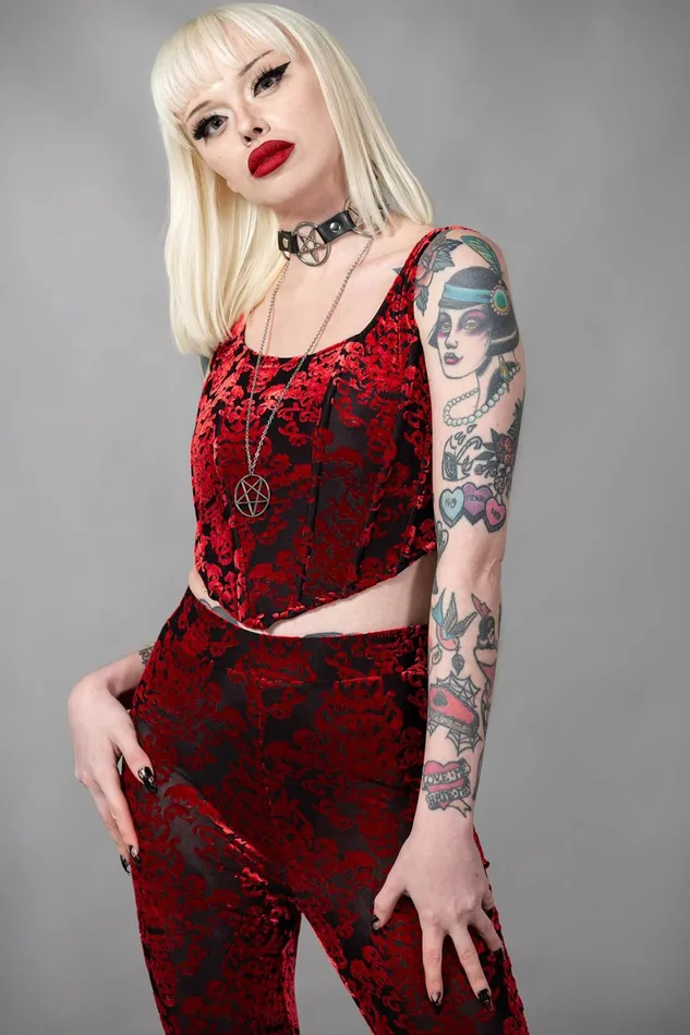 Killstar Corsets Women Snarl Corset Top