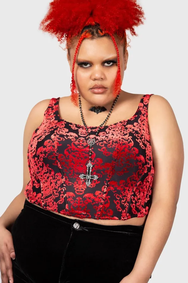 Killstar Corsets Women Snarl Corset Top